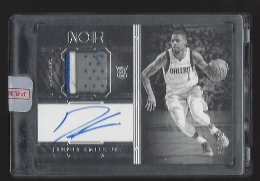 DENNIS SMITH JR 2017-18 PANINI NOIR BLACK & WHITE RPA 3 COLOR PATCH AUTO RC /99