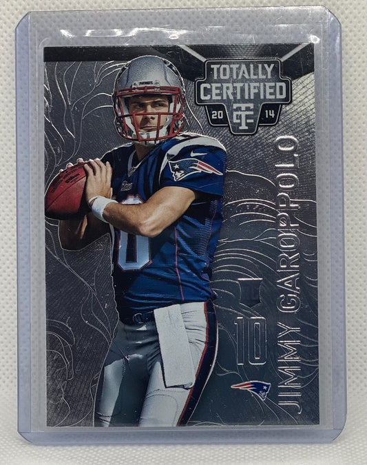 JIMMY GAROPPOLO 2014 PANINI TOTALLY CERTIFIED TRUE ROOKIE RC #184