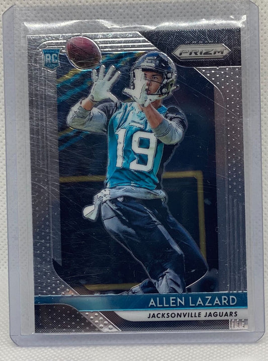 ALLEN LAZARD 2018 PANINI PRIZM TRUE ROOKIE RC #294
