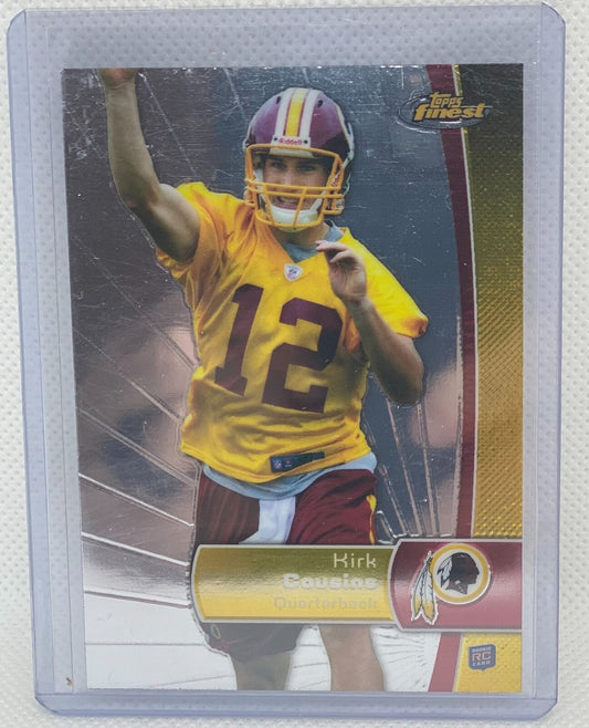 KIRK COUSINS 2012 TOPPS FINEST TRUE ROOKIE RC #104