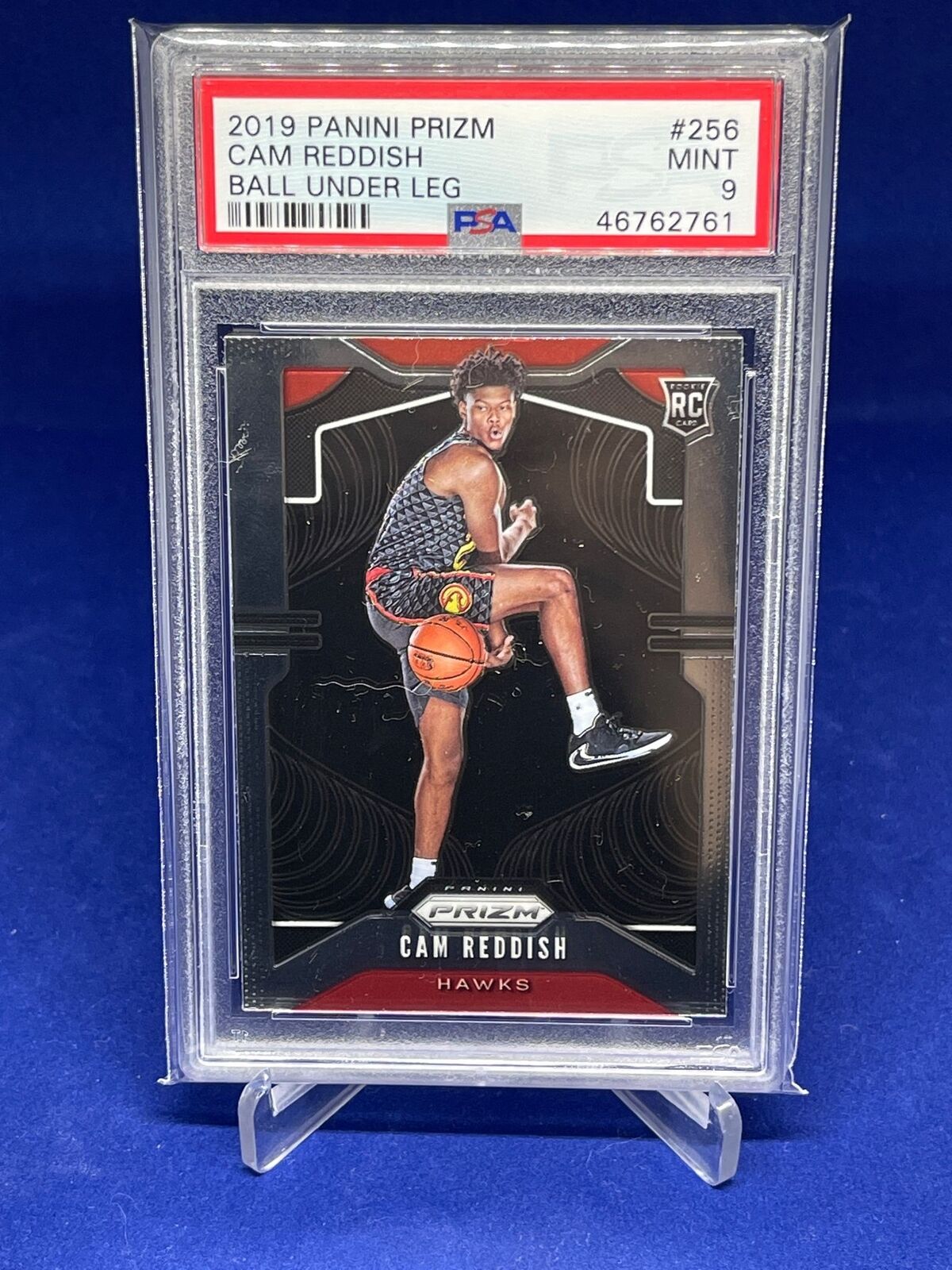CAM REDDISH 2019-20 PANINI PRIZM BALL UNDER LEG SP VARIATION ROOKIE RC 256 PSA 9