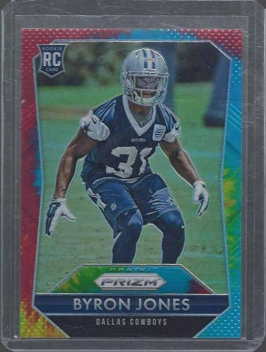 BYRON JONES 2015 PANINI PRIZM TIE DYE PRIZMS ROOKIE RC #D 7/25