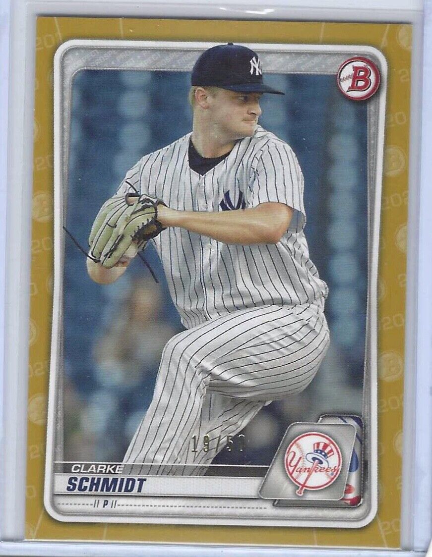 CLARKE SCHMIDT 2020 BOWMAN GOLD PROSPECT #d 19/50