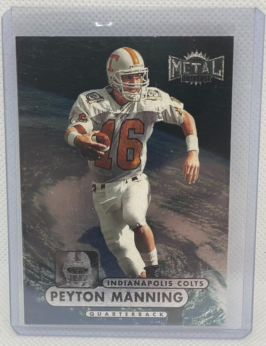 PEYTON MANNING 1998 METAL UNIVERSE TRUE ROOKIE RC #189