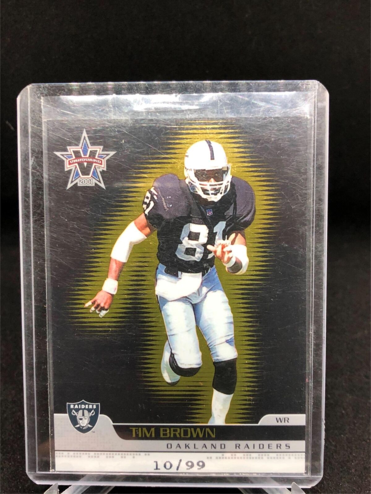 TIM BROWN 2001 VANGUARD #?D 10/99