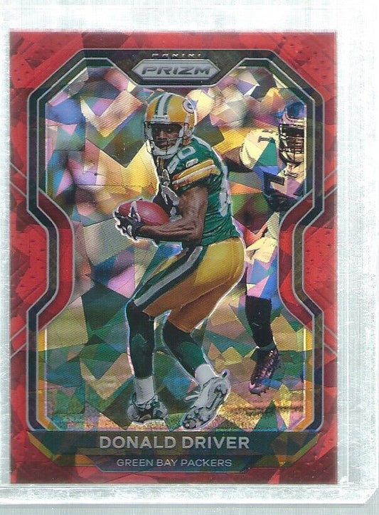 DONALD DRIVER 2020 PANINI PRIZM RED ICE PRIZMS #214
