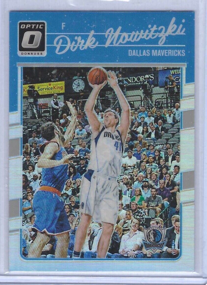 DIRK NOWITZKI 2016-17 DONRUSS OPTIC SILVER HOLO #77