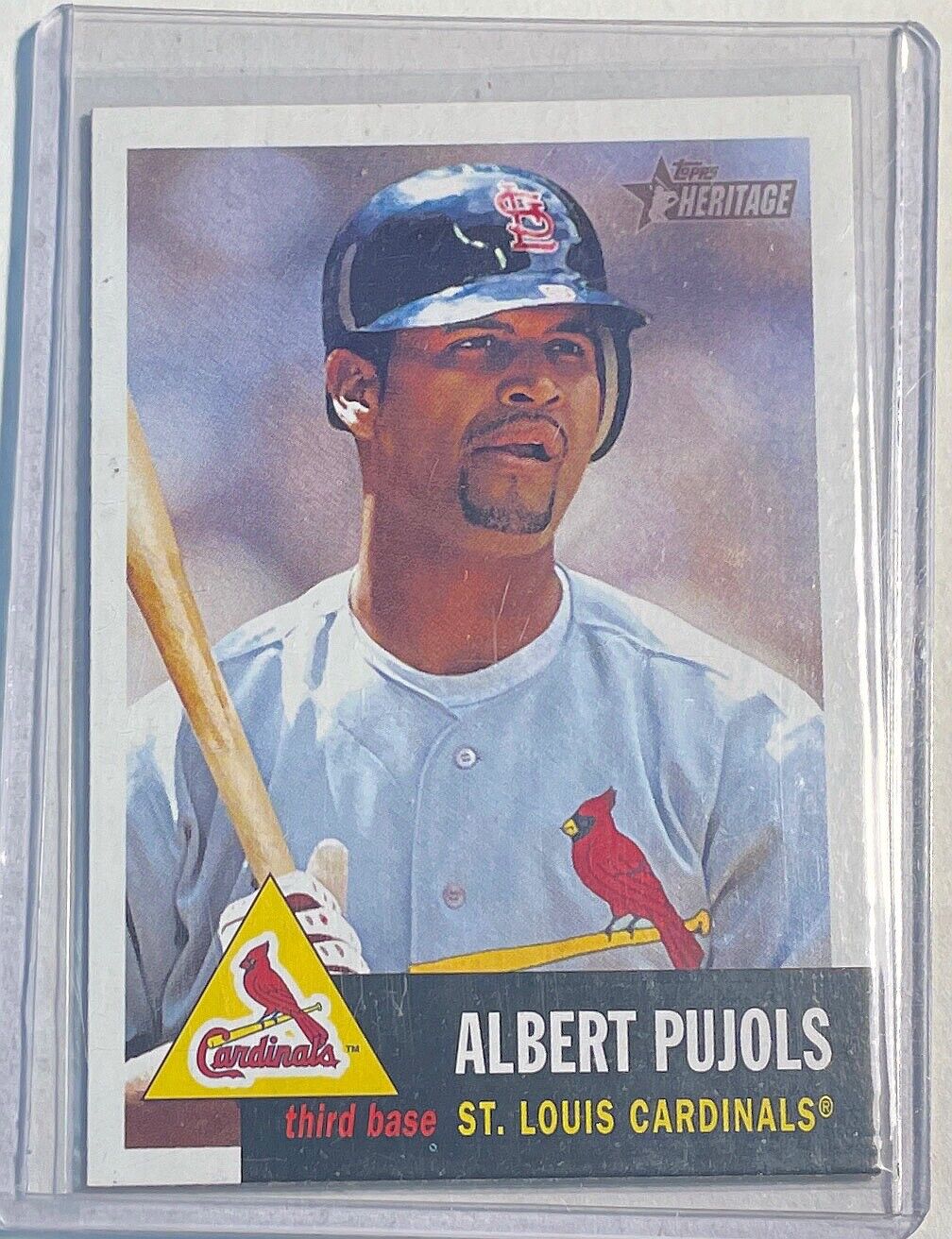 ALBERT PUJOLS 2002 TOPPS HERITAGE #364