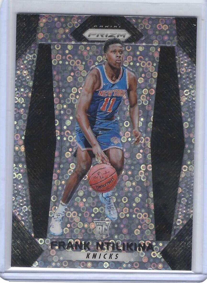 FRANK NTILIKINA 2017-18 PANINI PRIZM DISCO FAST BREAK PRIZM ROOKIE RC #275