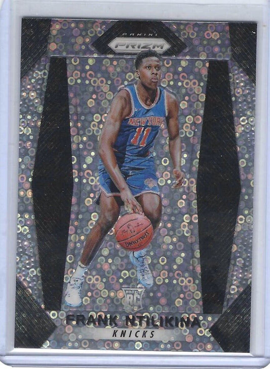 FRANK NTILIKINA 2017-18 PANINI PRIZM DISCO FAST BREAK PRIZM ROOKIE RC #275