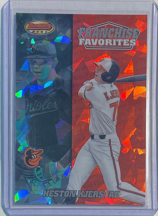 HESTON KJERSTAD 2020 BOWMAN'S BEST FRANCHISE FAVORITES ATOMIC REFRACTOR