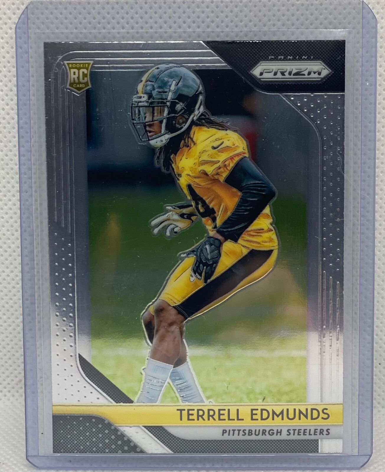 TERRELL EDMUNDS 2018 PANINI PRIZM TRUE ROOKIE RC #252
