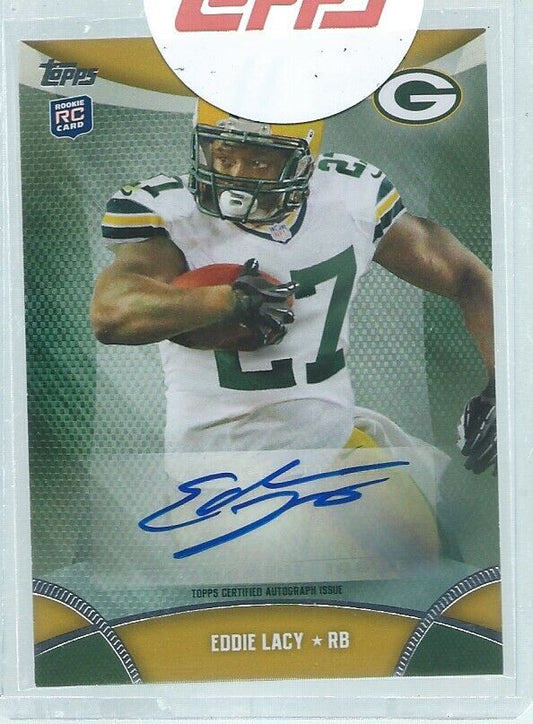EDDIE LACY 2013 TOPPS AUTO RC