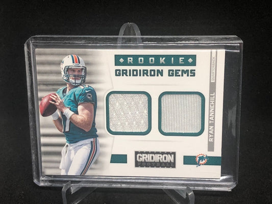 RYAN TANNEHILL 2012 PANINI GRIDIRON GEMS DUAL JERSEY RC #D 54/249