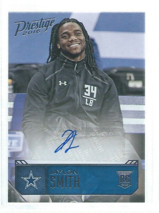 JAYLON SMITH 2016 PANINI PRESTIGE AUTO RC