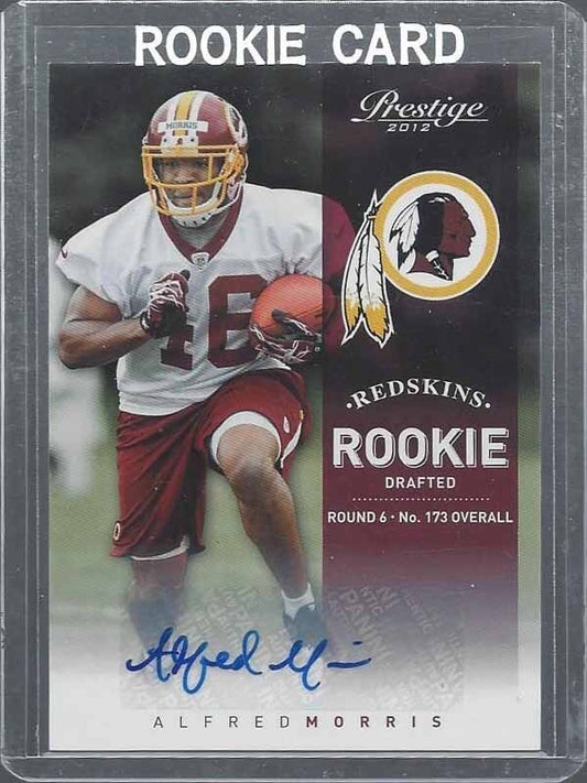 ALFRED MORRIS 2012 PRESTIGE ROOKIE AUTO RC #D 303/899
