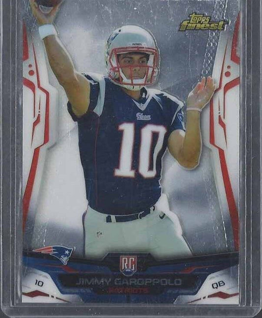 JIMMY GAROPPOLO 2014 TOPPS FINEST TRUE ROOKIE RC #116