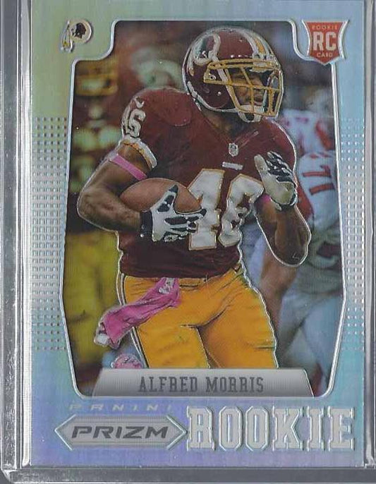 ALFRED MORRIS 2012 PANINI PRIZM SILVER ROOKIE PRIZMS VARIATION SSP RARE RC #236