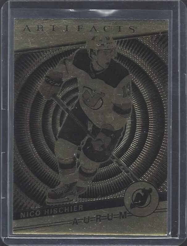 NICO HISCHIER 2018-19 UD ARTIFACTS AURUM GOLD #23