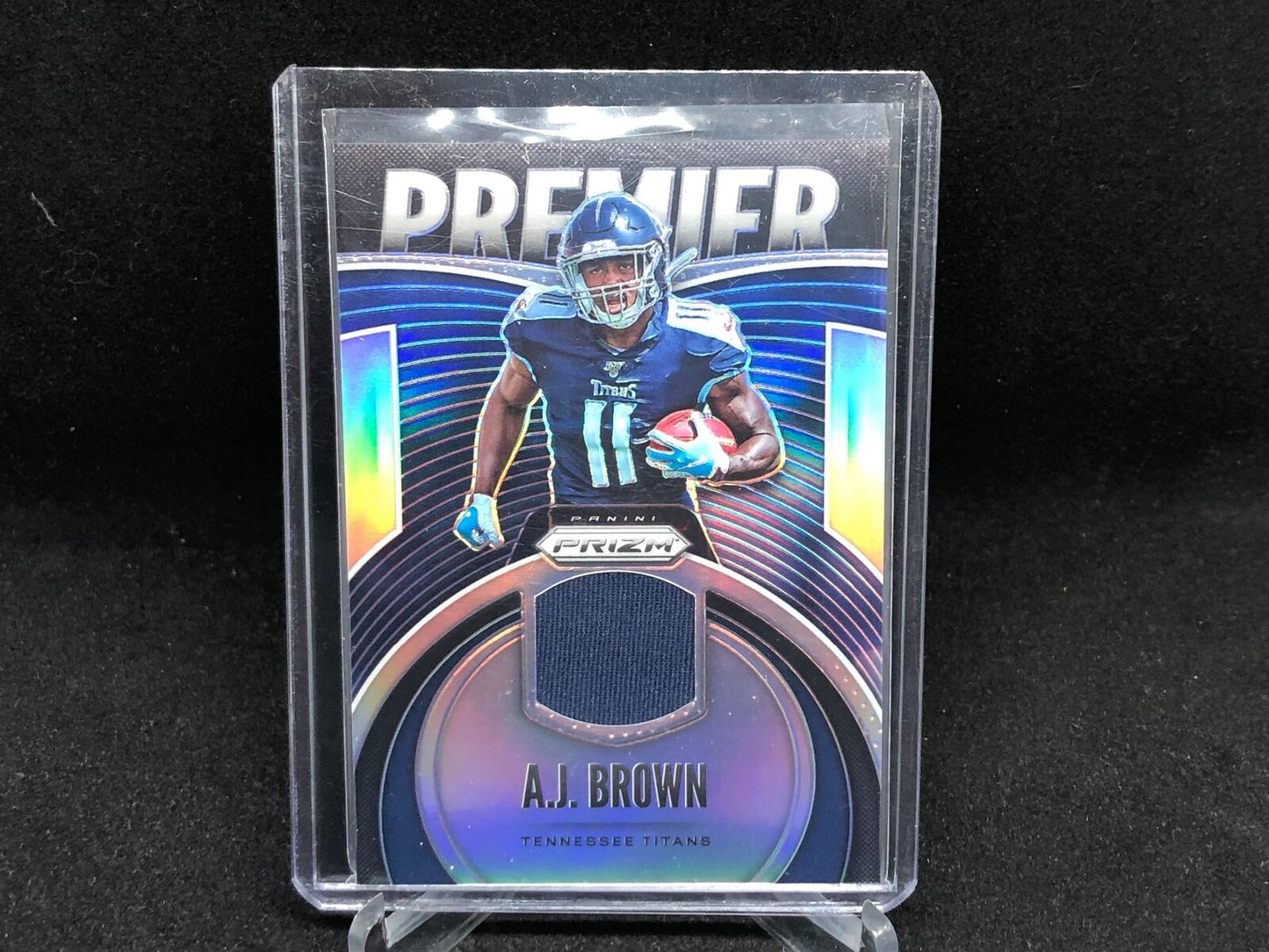 AJ BROWN 2019 PRIZM PREMIER ROOKIE JERSEY RC