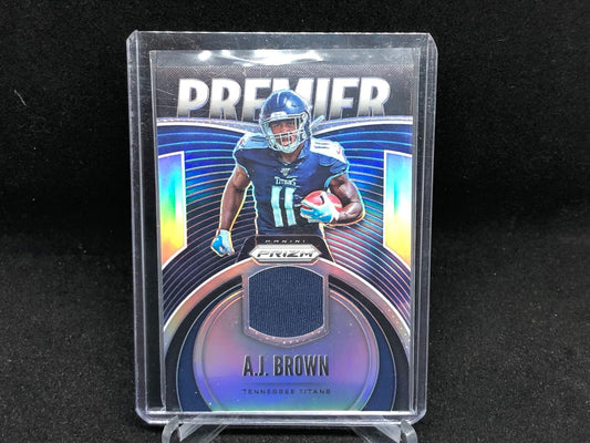 AJ BROWN 2019 PRIZM PREMIER ROOKIE JERSEY RC
