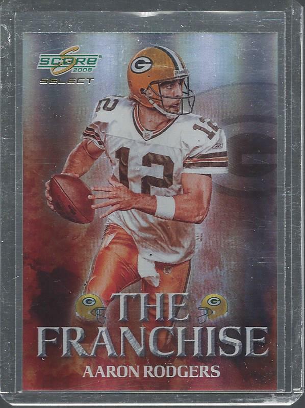 AARON RODGERS 2008 SCORE SELECT THE FRANCHISE SILVER #D 650/999