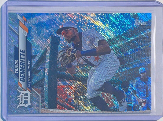 TRAVIS DEMERITTE 2020 TOPPS SERIES ONE FOILBOARD ROOKIE RC #D 073/264