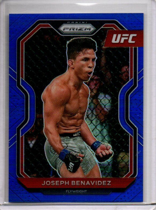 JOSEPH BENAVIDEZ 2021 PANINI PRIZM UFC BLUE PRIZM #D 67/199