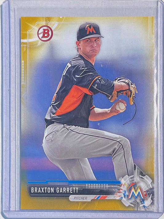 BRAXTON GARRETT 2017 BOWMAN PROSPECT GOLD #D 23/50