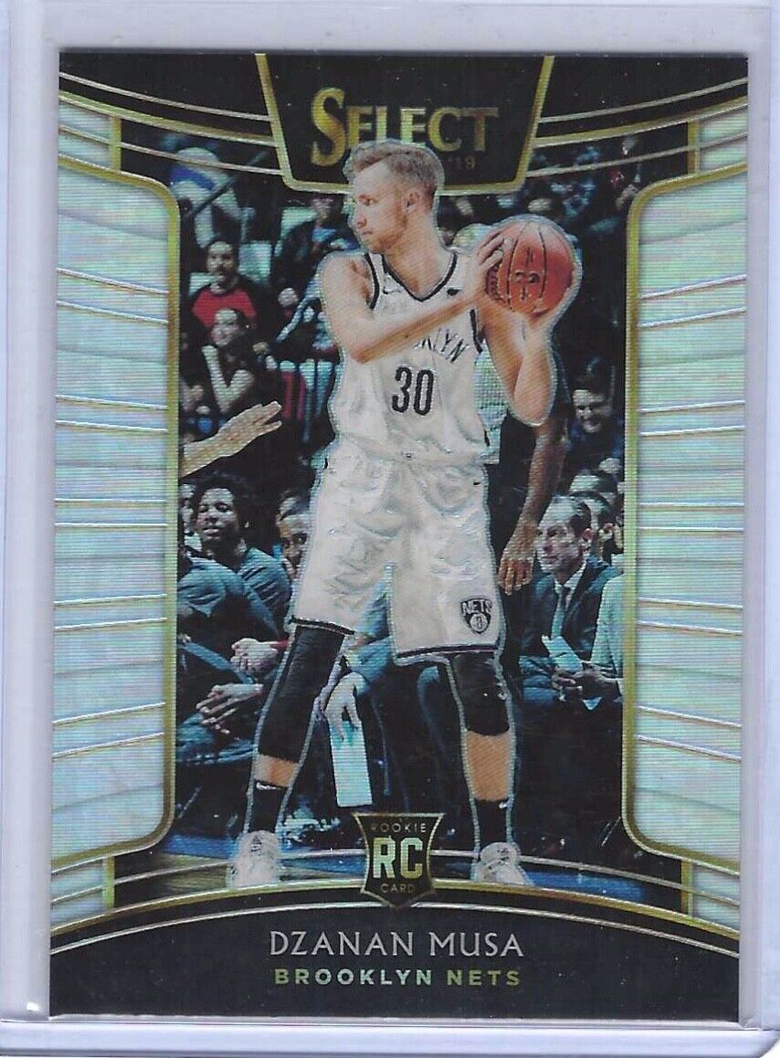 DZANAN MUSA 2018-19 PANINI SELECT SILVER PRIZM ROOKIE CONCOURSE LEVEL RC #89