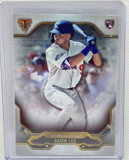 GAVIN LUX 2020 TOPPS TRIPLE THREADS RC #48