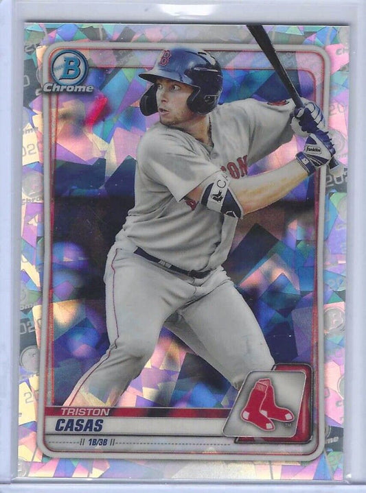 TRISTON CASAS 2020 BOWMAN CHROME ATOMIC REFRACTOR #BCP-18