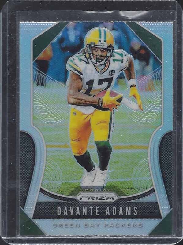 DAVANTE ADAMS 2019 PANINI PRIZM SILVER PRIZMS SSP #115