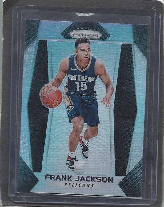 FRANK JACKSON 2017-18 PANINI PRIZM SILVER PRIZMS ROOKIE SSP RC #125
