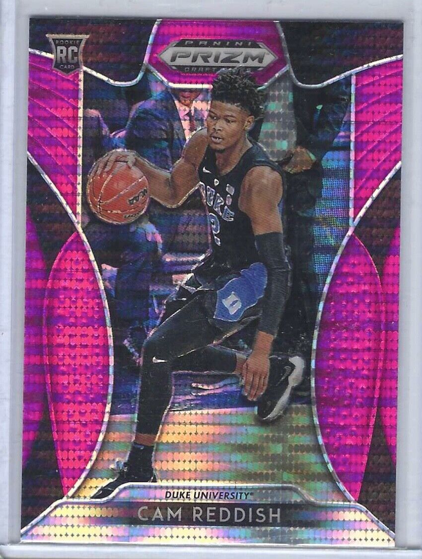 CAM REDDISH 2019-20 PANINI PRIZM DRAFT PICKS PINK PULSAR ROOKIE RC #12
