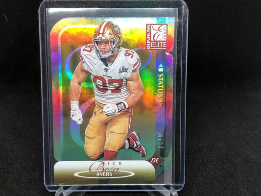 NICK BOSA 2020 DONRUSS ELITE STATUS DIE CUT #?D 96/97