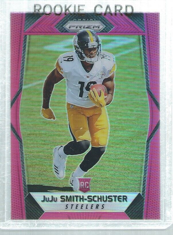 JUJU SMITH-SCHUSTER 2017 PANINI PRIZM PINK PRIZMS ROOKIE RC #281