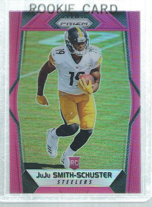 JUJU SMITH-SCHUSTER 2017 PANINI PRIZM PINK PRIZMS ROOKIE RC #281