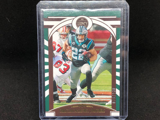 CHRISTIAN MCCAFFREY 2020 LEGACY GREEN #?D 28/100