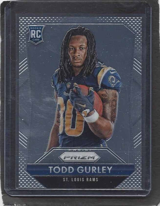 TODD GURLEY 2015 PANINI PRIZM SP PHOTO VARIATION SHORT PRINT RC #291