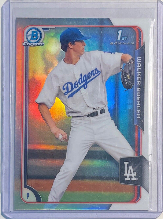 WALKER BUEHLER 2015 BOWMAN CHROME 1ST PROSPECT REFRACTOR #46
