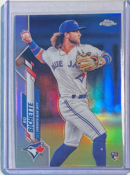 BO BICHETTE 2020 TOPPS CHROME SILVER CHROME REFRACTOR ROOKIE RC #150