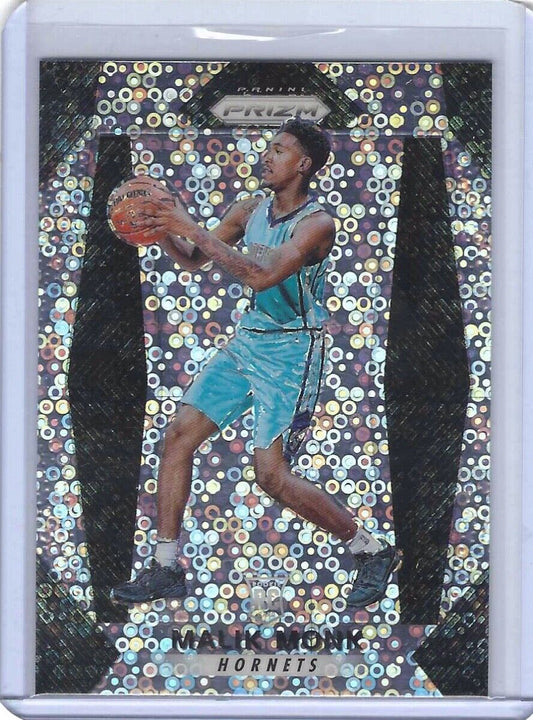 MALIK MONK 2017-18 PANINI PRIZM FAST BREAK DISCO PRIZM ROOKIE RC #233