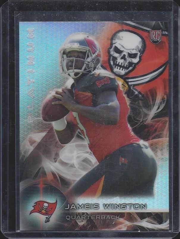 JAMEIS WINSTON 2015 TOPPS PLATINUM TRUE ROOKIE REFRACTOR RC #101