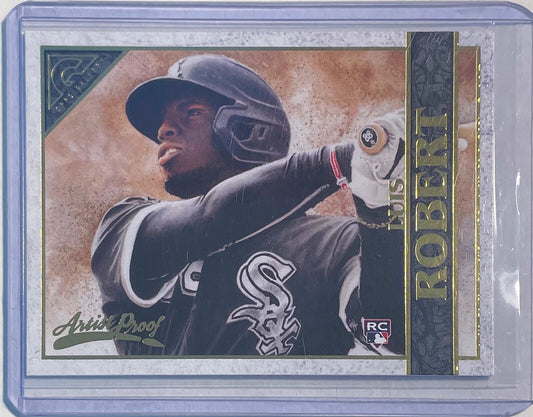 LUIS ROBERT 2020 TOPPS GALLERY ARTIST PROOF ROOKIE RC #144