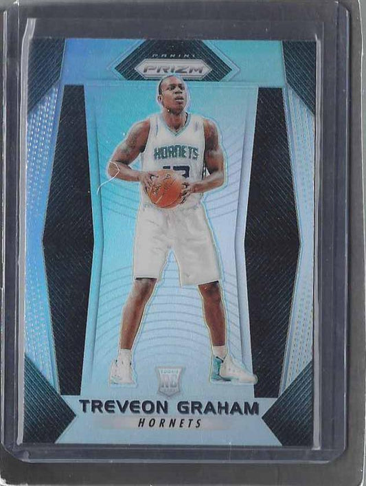TREVEON GRAHAM 2017-18 PANINI PRIZM SILVER PRIZMS ROOKIE SSP RC #239