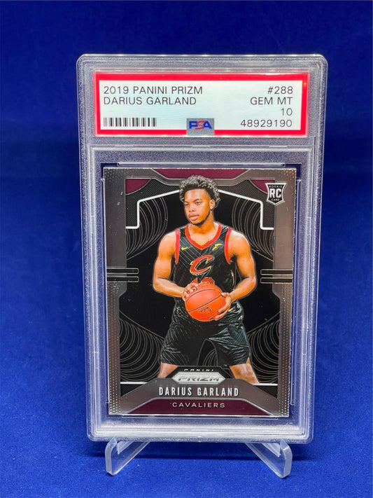 DARIUS GARLAND 2019-20 PANINI PRIZM ROOKIE RC #288 PSA 10 GEM MINT