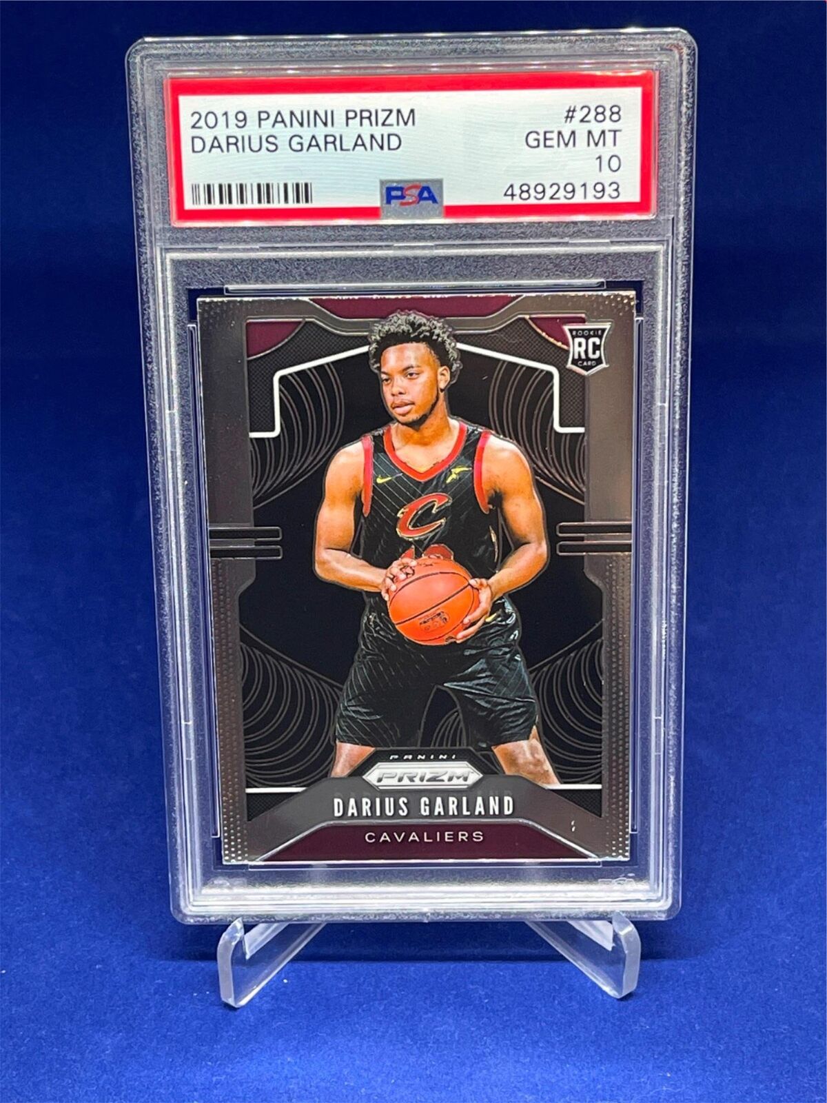 DARIUS GARLAND 2019-20 PANINI PRIZM ROOKIE RC #288 PSA 10 GEM MINT