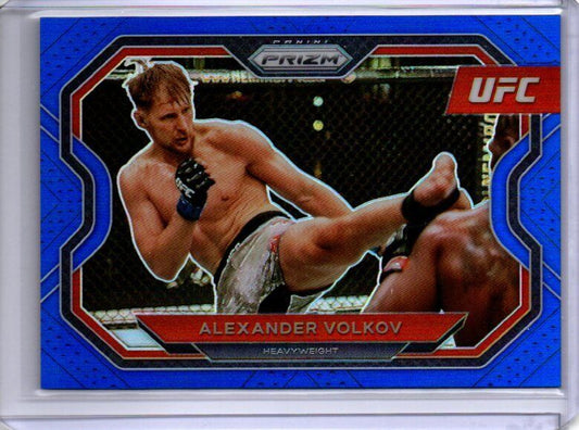 ALEXANDER VOLKOV 2021 PANINI PRIZM UFC BLUE PRIZM #D 16/199