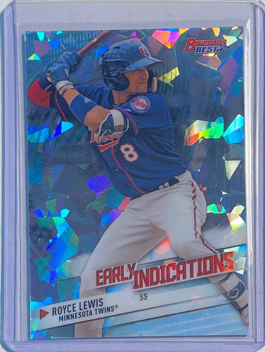 ROYCE LEWIS 2018 BOWMAN'S BEST EARLY INDICATIONS ATOMIC REFRACTOR #EI-30
